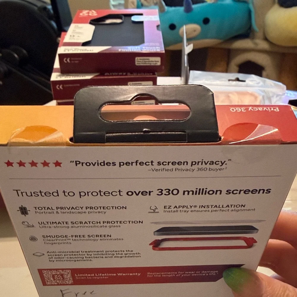 Privacy 360 Tempered Glass Screen Protector for iPhone 6.1